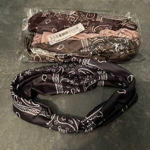 Stylish gray, Brown, khaki  & green bandana Headbands